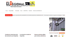 Desktop Screenshot of elregional.cl