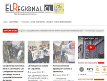 Tablet Screenshot of elregional.cl